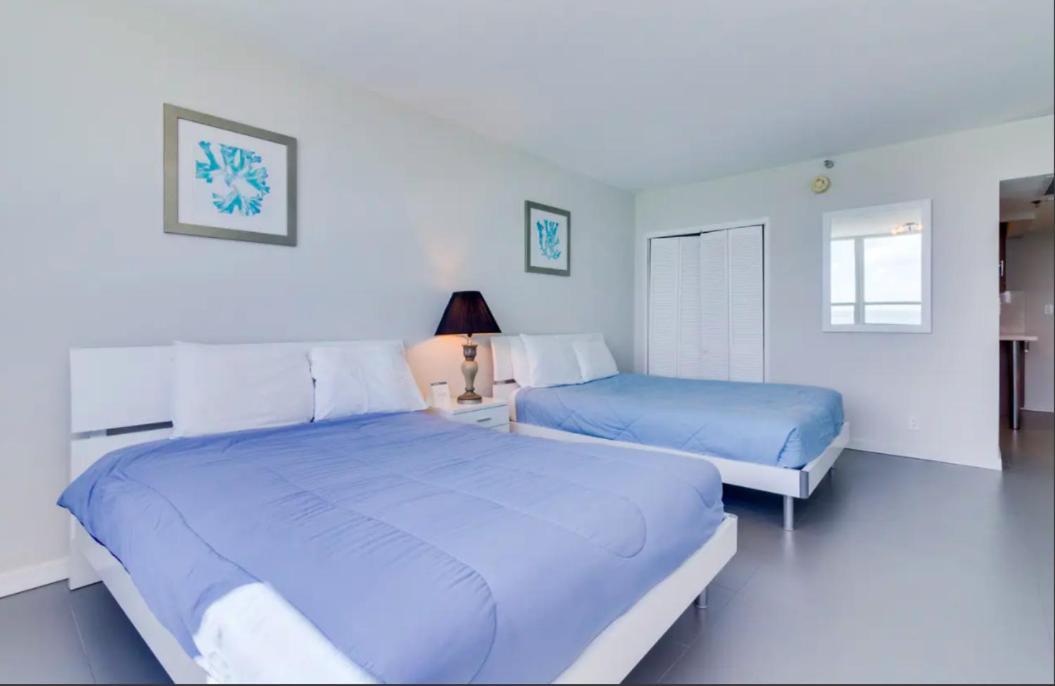 Castle 835 Oceanview Studio On Beach With Pool, Gym, Bars, And Free Parking Маями Бийч Екстериор снимка